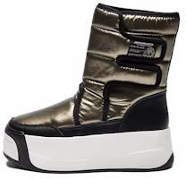 (Women) Joy&Mario Happy Mary Waterproof Fleece-Lined Platform Shoes - Bronze 1Y0016W Bronze Color (Women) Joy&Mario Happy Mary Waterproof Fleece-Lined Platform Shoes - Bronze 1Y0016W Bronze Color