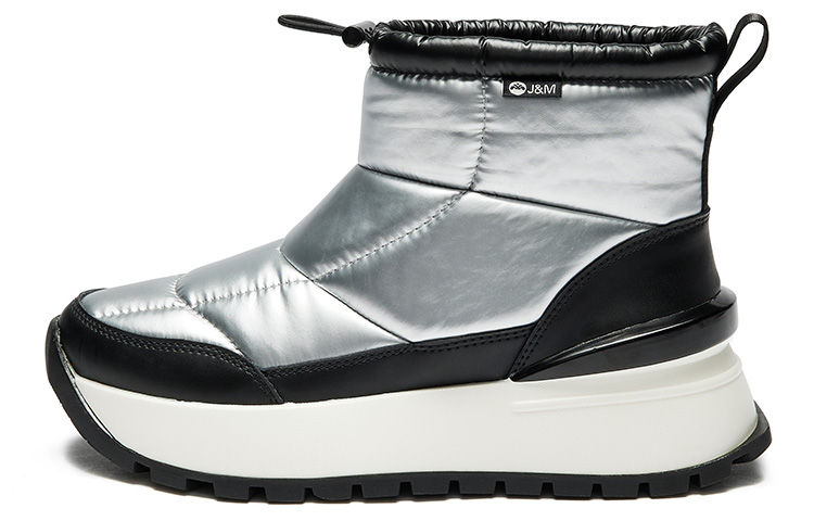 (Women) Joy&Mario Happy Mary Waterproof Lightweight Casual Platform Shoes - Silver 1H9095W Silver