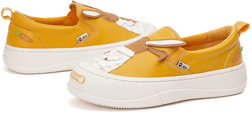 快樂瑪麗 Joy&Mario 兔年限定款 可愛萌兔厚底百搭 樂福鞋 4cm 女款 3