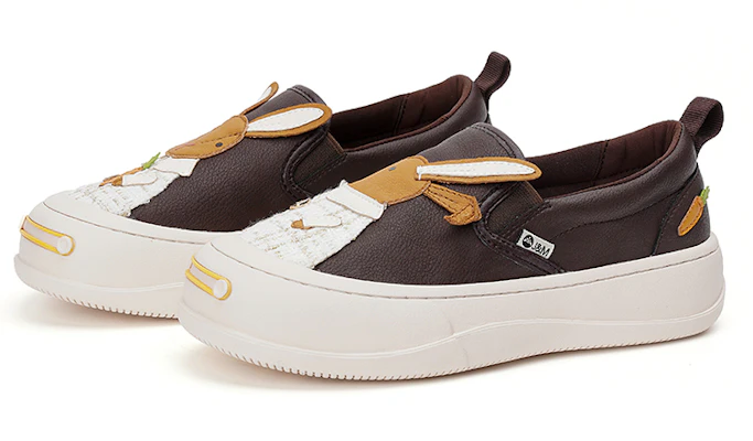 快樂瑪麗 Joy&Mario 兔年限定款 可愛萌兔厚底百搭 樂福鞋 4cm 女款 10