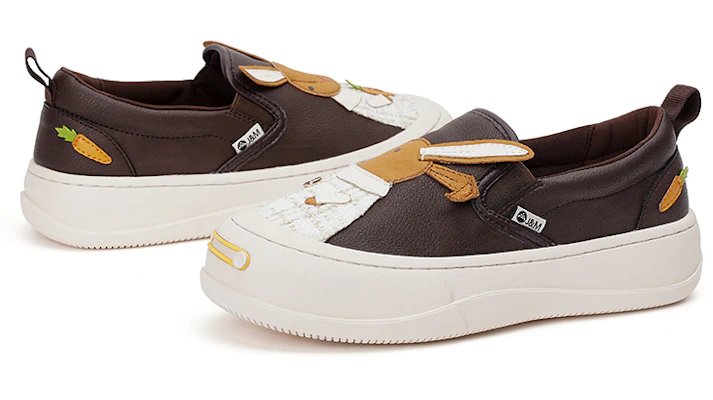 快樂瑪麗 Joy&Mario 兔年限定款 可愛萌兔厚底百搭 樂福鞋 4cm 女款 11