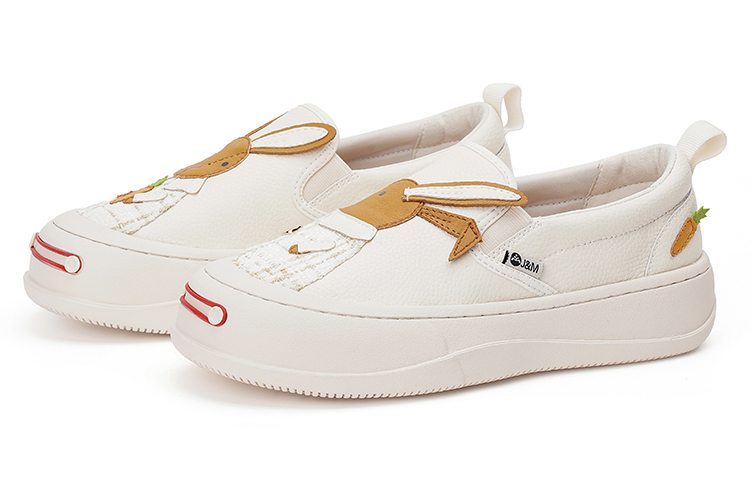 Order 快樂瑪麗 Joy&Mario 兔年限定款 可愛萌兔厚底百搭 樂福鞋 4cm 女款