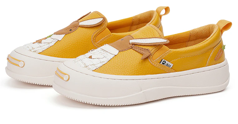 快樂瑪麗 Joy&Mario 兔年限定款 可愛萌兔厚底百搭 樂福鞋 4cm 女款 2