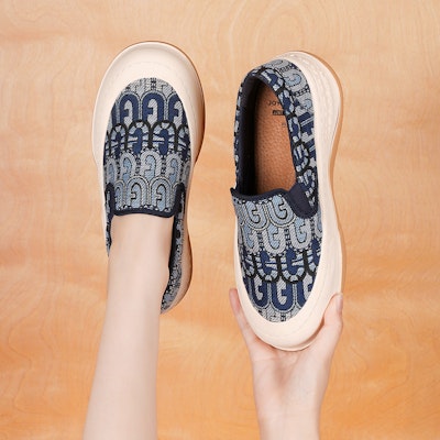 (W) Joy&Mario レトロ花柄プラットフォーム 3H7635W Purchase (W) Joy&Mario レトロ花柄プラットフォーム 3H7635W