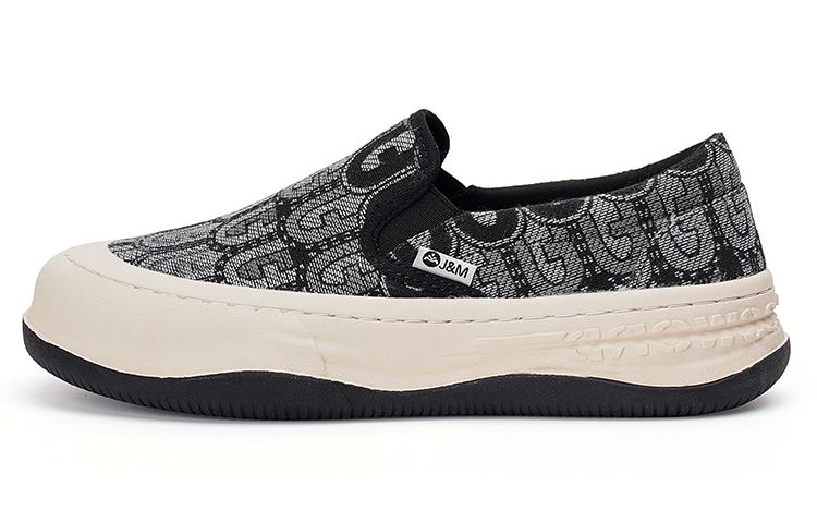 Cheap 快樂瑪麗 Joy&Mario 復古老花印花百搭厚底 樂福鞋 4cm 女款