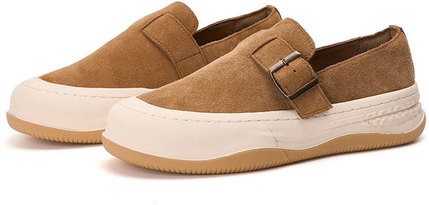 (W) Joy&Mario Joy & Mario Loafer 'Suede Buckle Retro' Sepatu Buckle Retro Suede. 3H7691W 2