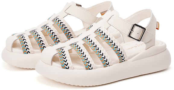 (W) Joy&Mario Joy & Mario Plataforma PU 'Sandalias Versátiles de Playa Cómodas' 3F3253W Order (W) Joy&Mario Joy & Mario Plataforma PU 'Sandalias Versátiles de Playa Cómodas' 3F3253W