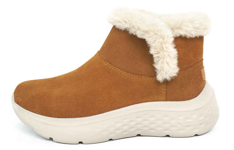 (Women) Joy&Mario Joy Mary Warm Fleece-Lined Chunky Sole Snow Boots Camel Color 2G5110W Camel Color