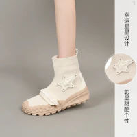 Details for (W) Joy&Mario ニット「五芒星厚底」 3F5597W