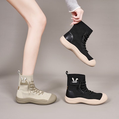 (Women) Joy&Mario Knit Platform 'Cute Bunny' 3F5598W Cheap (Women) Joy&Mario Knit Platform 'Cute Bunny' 3F5598W