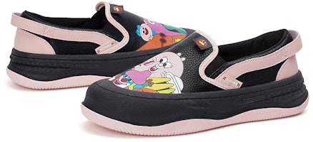 (W) Joy&Mario Loafer ''Hujung Bulat Hitam'' 3H7658W 4