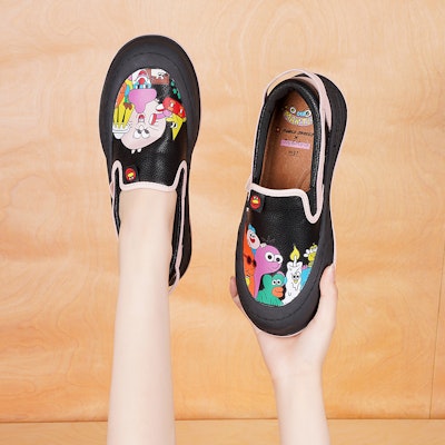 (Women) Joy&Mario Loafer 'Black Round Toe' 3H7658W 6