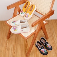 (W) Joy&Mario Loafer ''Hujung Bulat Hitam'' 3H7658W 10