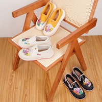 (W) Joy&Mario Loafer ''Hujung Bulat Hitam'' 3H7658W 19