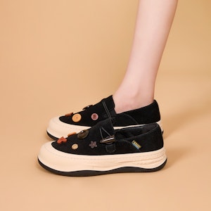 (W) Joy&Mario Loafer 'Sole Tebal Coklat' 3H7705W 5