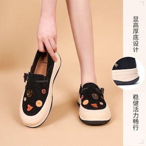 (W) Joy&Mario Loafer 'Sole Tebal Coklat' 3H7705W 7