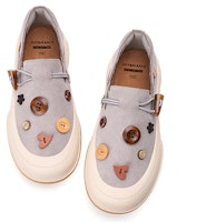 快樂瑪莉Joy&Mario 雙層牛皮 厚底套足百配 乐福鞋 4cm 女款 12