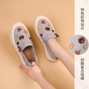 (W) Joy&Mario Loafer 'Sole Tebal Coklat' 3H7705W 14