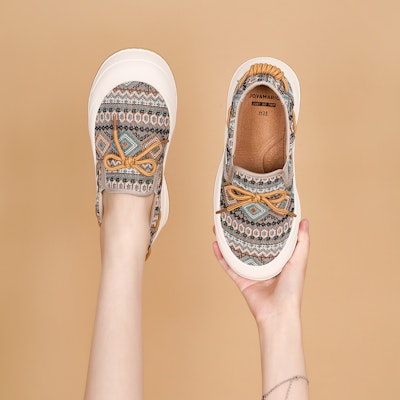 (W) 조이앤마리오 에스닉 굽 厚 로퍼 (Joy&Mario Ethnic gup 厚 Loafer) 3H7707W 5