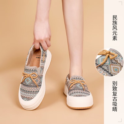 (W) 조이앤마리오 에스닉 굽 厚 로퍼 (Joy&Mario Ethnic gup 厚 Loafer) 3H7707W 6