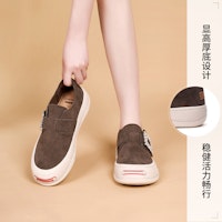 (W) (女性用) ジョイ&マリオ ローファー『スエード スパークル バックル』3H7696W 3H7696W 7