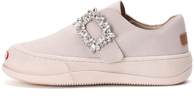 (W) (女性用) ジョイ&マリオ ローファー『スエード スパークル バックル』3H7696W 3H7696W 9