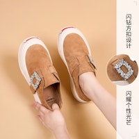 (W) (女性用) ジョイ&マリオ ローファー『スエード スパークル バックル』3H7696W 3H7696W Details for (W) (女性用) ジョイ&マリオ ローファー『スエード スパークル バックル』3H7696W 3H7696W