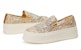 (W) Kasut Joy&Mario Loafers 'Iridescent Sequins Breathable Platform' 3H7677W