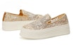 Lookbook (W) Kasut Joy&Mario Loafers 'Iridescent Sequins Breathable Platform' 3H7677W