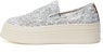 (W) Kasut Joy&Mario Loafers 'Iridescent Sequins Breathable Platform' 3H7677W