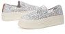 (W) Kasut Joy&Mario Loafers 'Iridescent Sequins Breathable Platform' 3H7677W