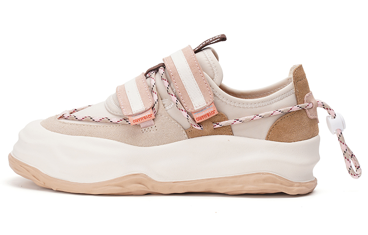 (Women) Joy&Mario Low-Top Platform Sneaker 'Two-Tone Leather Strap' 3H7671W