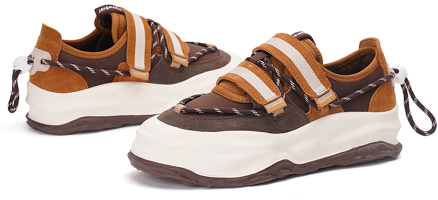 (W) Zapatillas Joy&Mario Low-Top Plataforma 'Correa Cuero Bicolor' 3H7671W 4