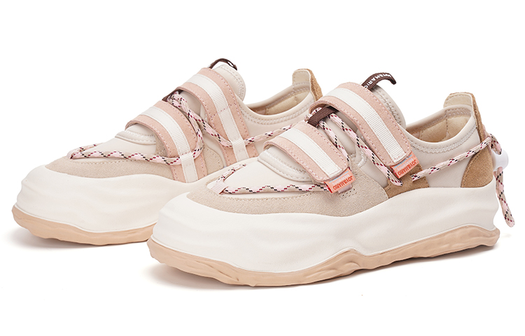 Order (W) Zapatillas Joy&Mario Low-Top Plataforma 'Correa Cuero Bicolor' 3H7671W