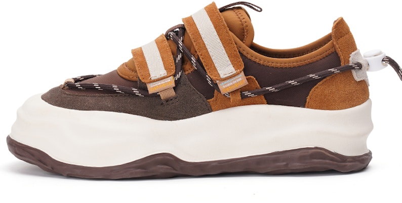 (W) Zapatillas Joy&Mario Low-Top Plataforma 'Correa Cuero Bicolor' 3H7671W 2