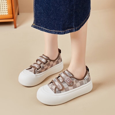 (W) Joy&Mario Low-Top Platform Sneakers 'Rajutan Serbaguna' 3H7571W 7