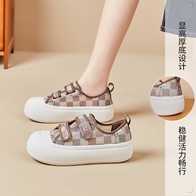 (W) Joy&Mario Low-Top Platform Sneakers 'Rajutan Serbaguna' 3H7571W 9