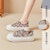 (W) Joy&Mario Low-Top Platform Sneakers 'Rajutan Serbaguna' 3H7571W