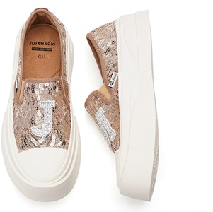 快樂瑪麗Joy&Mario 布料 時尚經典氣質 耐磨 低筒 板鞋 3.5cm 女款 1