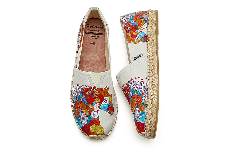 (W) Joy&Mario Low Top 'Floral Breathable Canvas' 圖 2