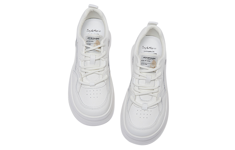 Order (W) Zapatillas Plataforma Joy&Mario Low Top 'Blancas' 3P5611W