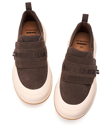 (W) Kasut Loafer Platform Joy&Mario 'Vintage Suede' 3H7708W 4