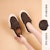 (W) Kasut Loafer Platform Joy&Mario 'Vintage Suede' 3H7708W