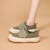 (W) Kasut Loafer Platform Joy&Mario 'Vintage Suede' 3H7708W