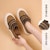 (W) Kasut Loafer Platform Joy&Mario 'Vintage Suede' 3H7708W
