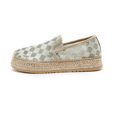 (W) Joy&Mario Retro Checkered Breathable Fisherman Casual 'Plaid'