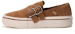 (Women) Joy&Mario Retro Double-Layer Leather Platform Loafers 'Classic Staple' 3F5567W