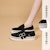 (Women) Joy&Mario Retro Double-Layer Leather Platform Loafers 'Classic Staple' 3F5567W
