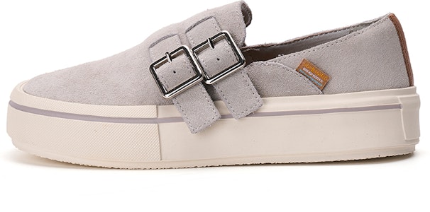 (W) Joy&Mario Retro Lapisan Kulit Kembar Platform Loafers ''Classic Staple'' 3F5567W 9