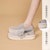 (Women) Joy&Mario Retro Double-Layer Leather Platform Loafers 'Classic Staple' 3F5567W